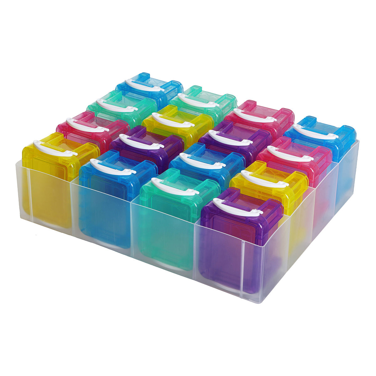 Multicajas organizadoras multiusos PERFECT SPACE | Set de 16 piezas.