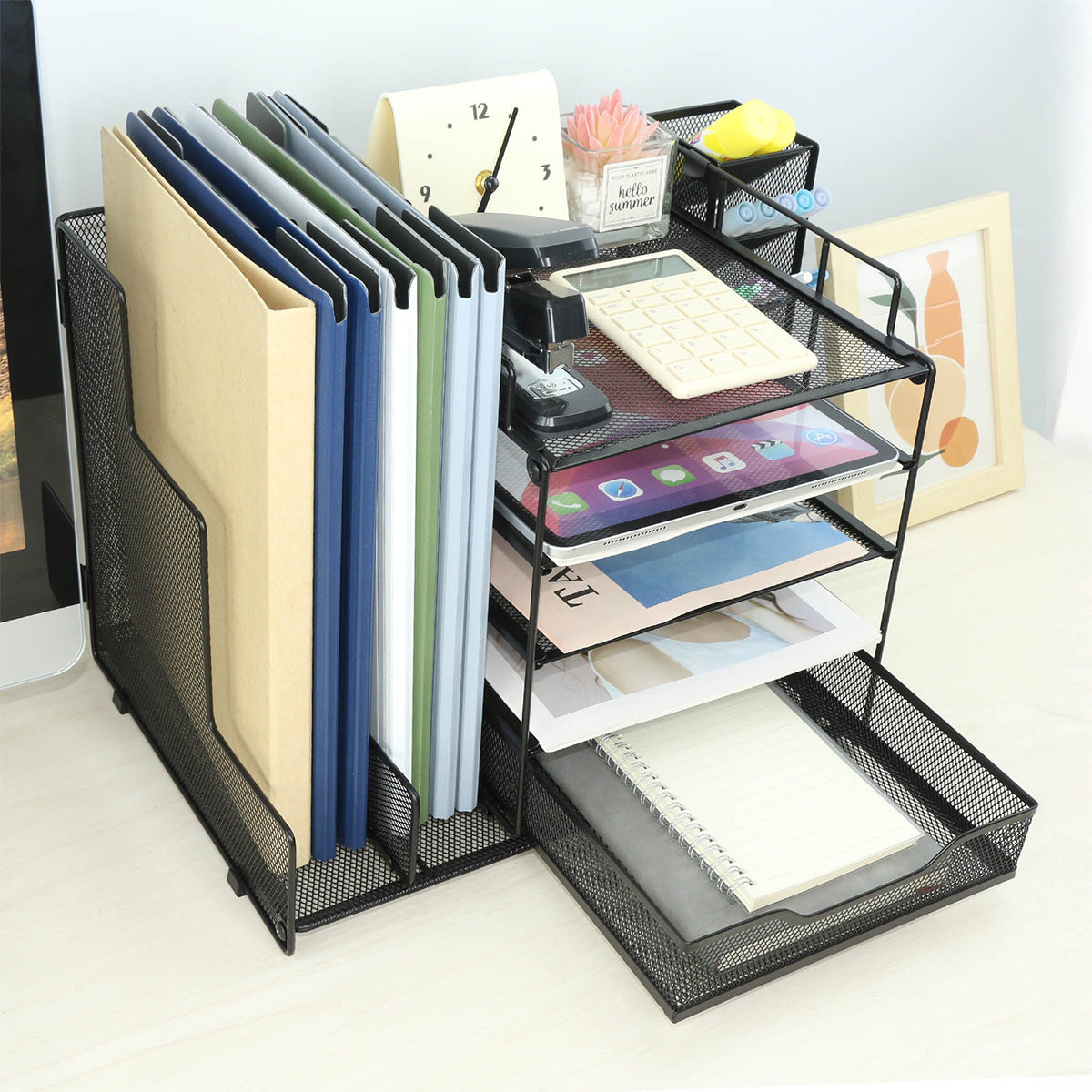 Organizador de documentos para escritorio LO NECESITO | 5 niveles.