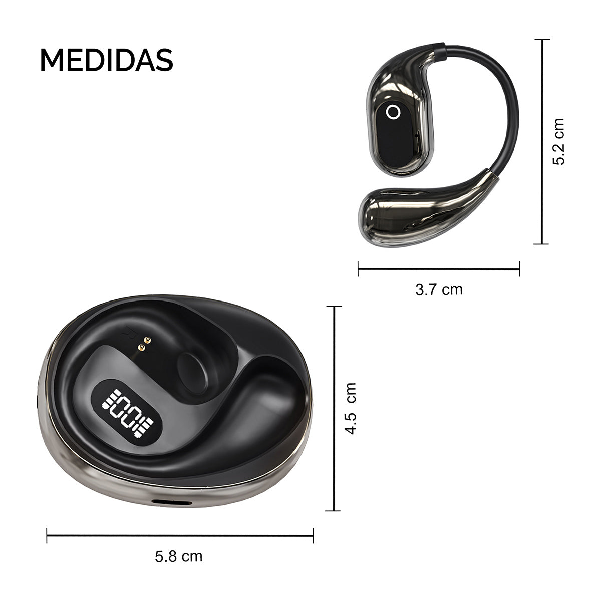 Auriculares multitraductores inalámbricos ALPHA MOBILE.