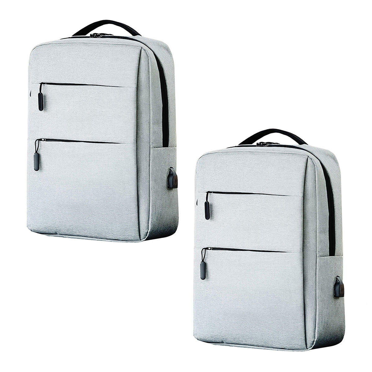 Mochila unisex impermeable para lap top PERFECT SPACE | Set de 2 piezas.