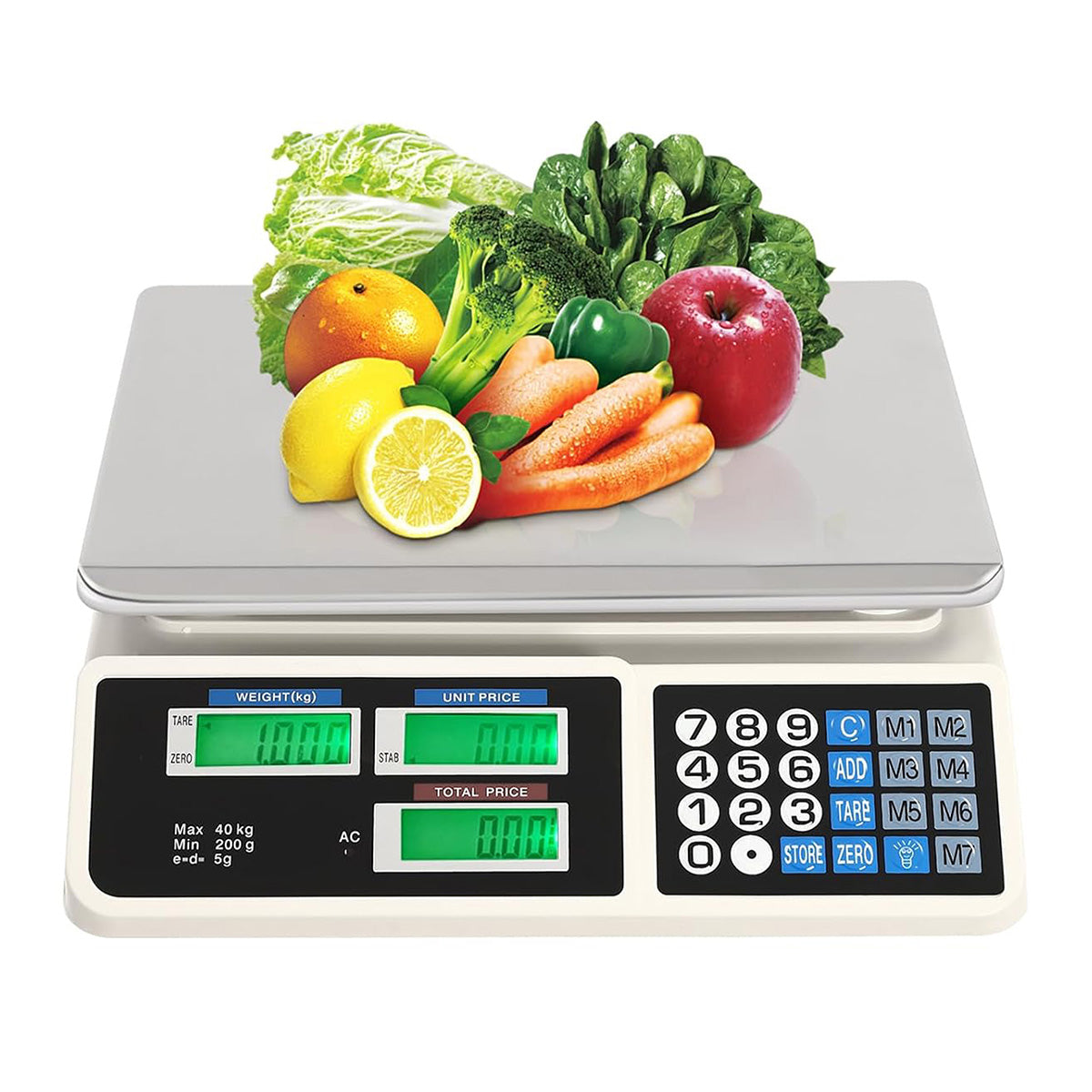 Báscula comercial digital LO NECESITO | Recargable.