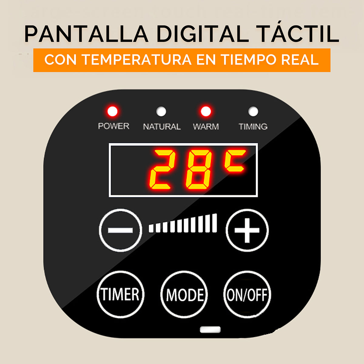 Calentador eléctrico LO NECESITO. | Hasta 40°C.