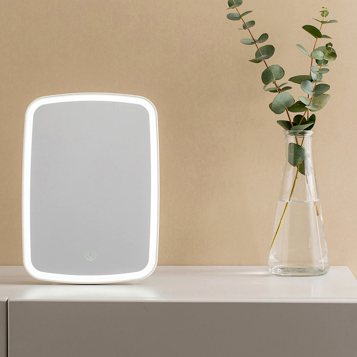 Espejo recardable con luz led LO NECESITO | Set de 2 piezas.