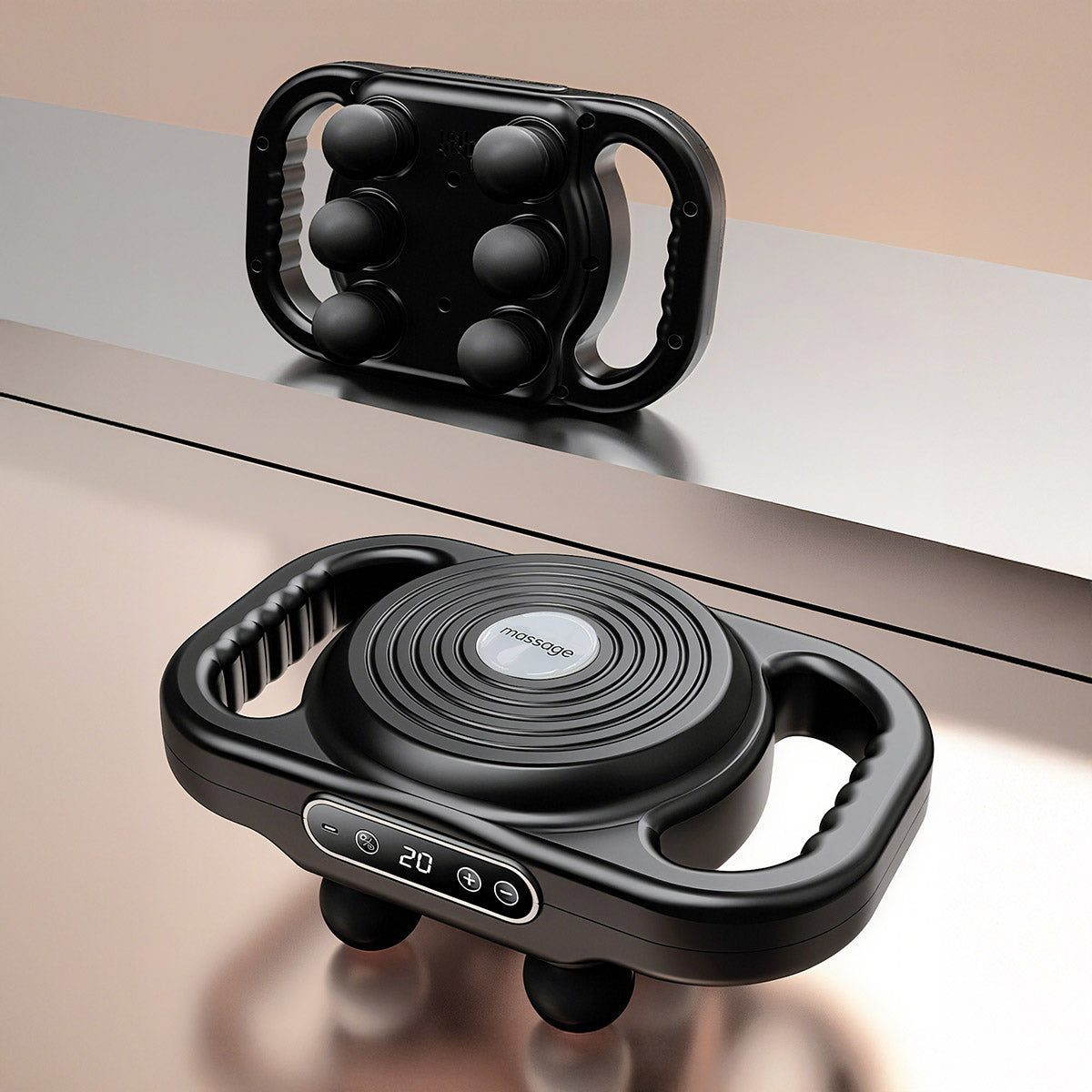 Masajeador muscular HELSE. | 6 cabezales.