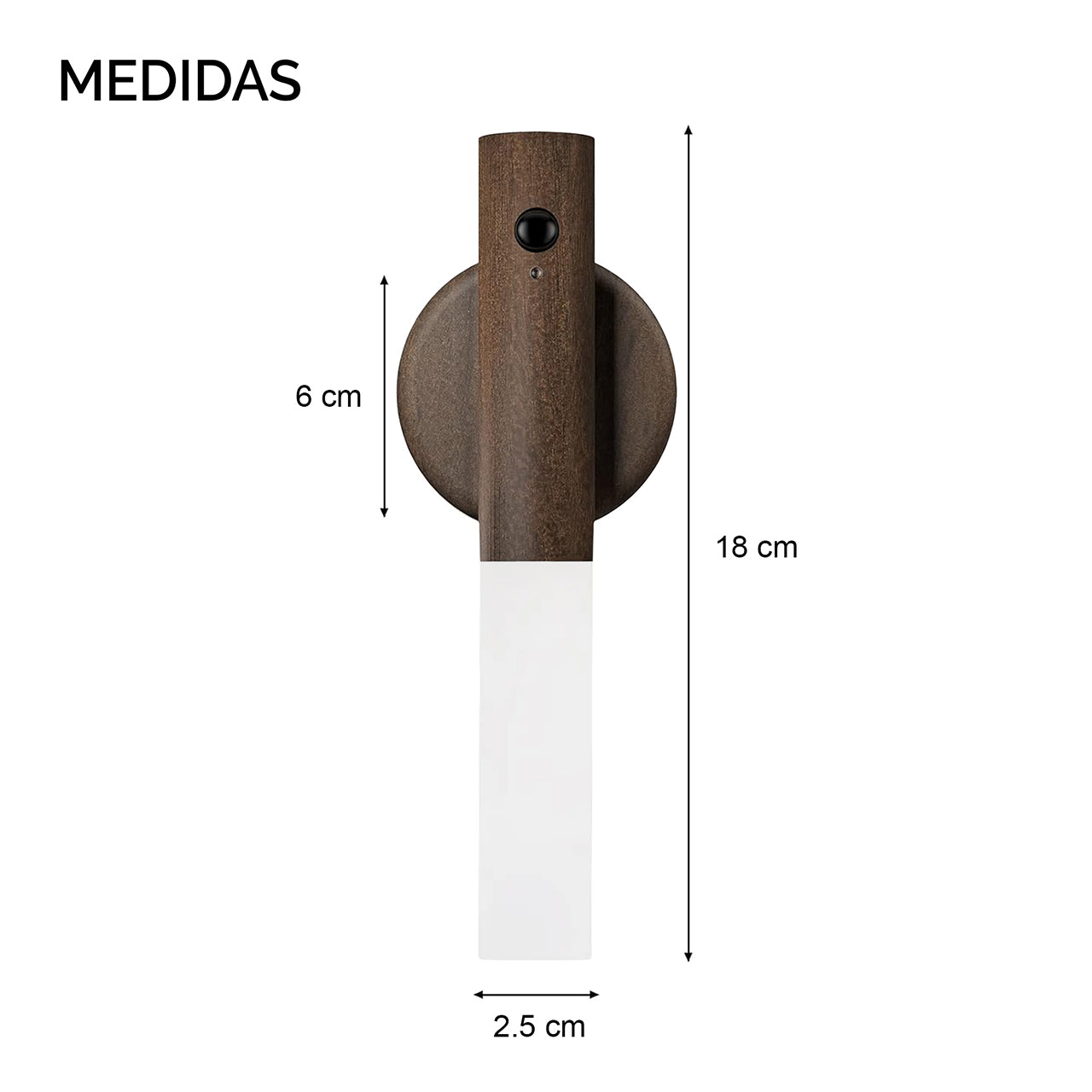 Luz nocturna led con sensor de movimiento LO NECESITO | Set de 3 piezas.