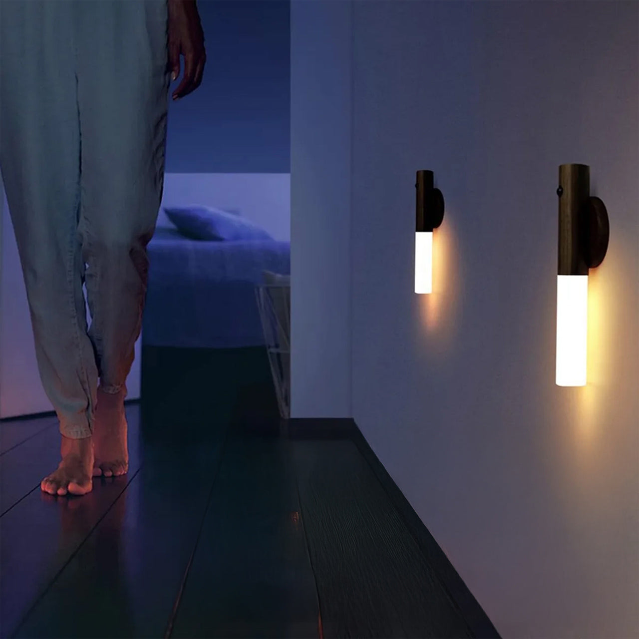 Luz nocturna led con sensor de movimiento LO NECESITO | Set de 3 piezas.