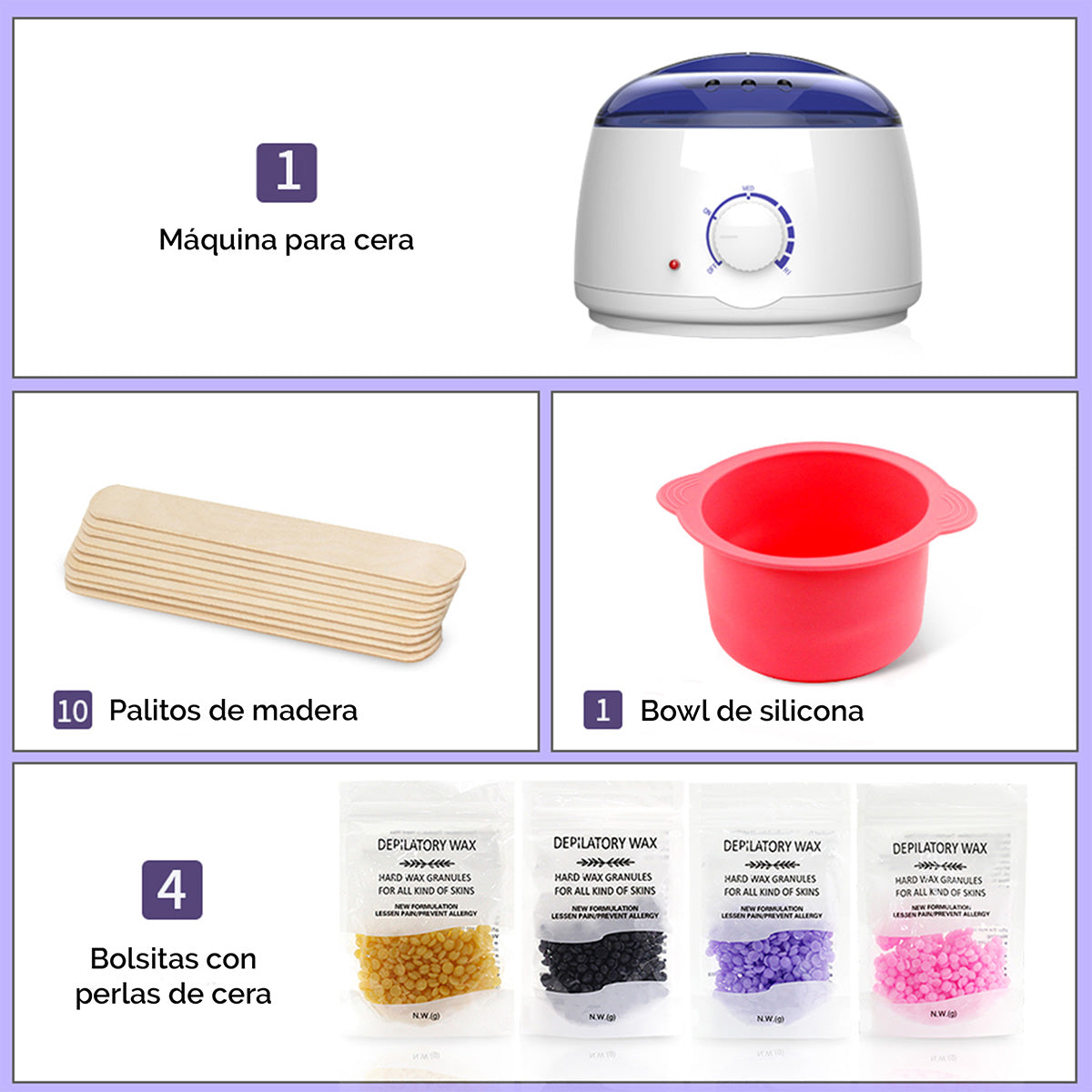 Calentador de cera HELSE | Eléctrico.