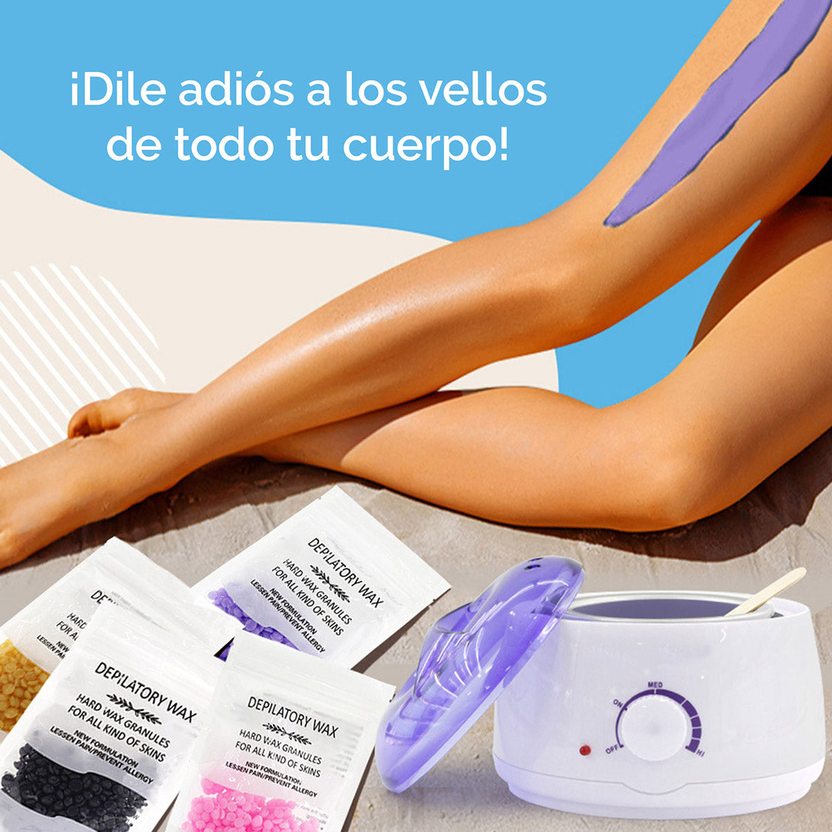 Calentador de cera HELSE | Eléctrico.