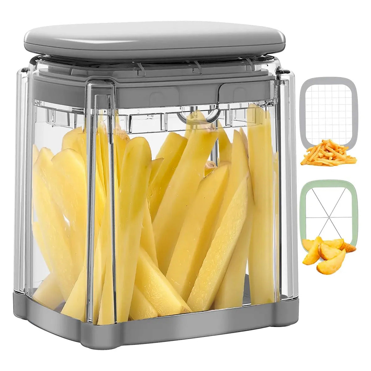 Picador de alimentos DEUS KITCHEN | 3 tipos de corte.