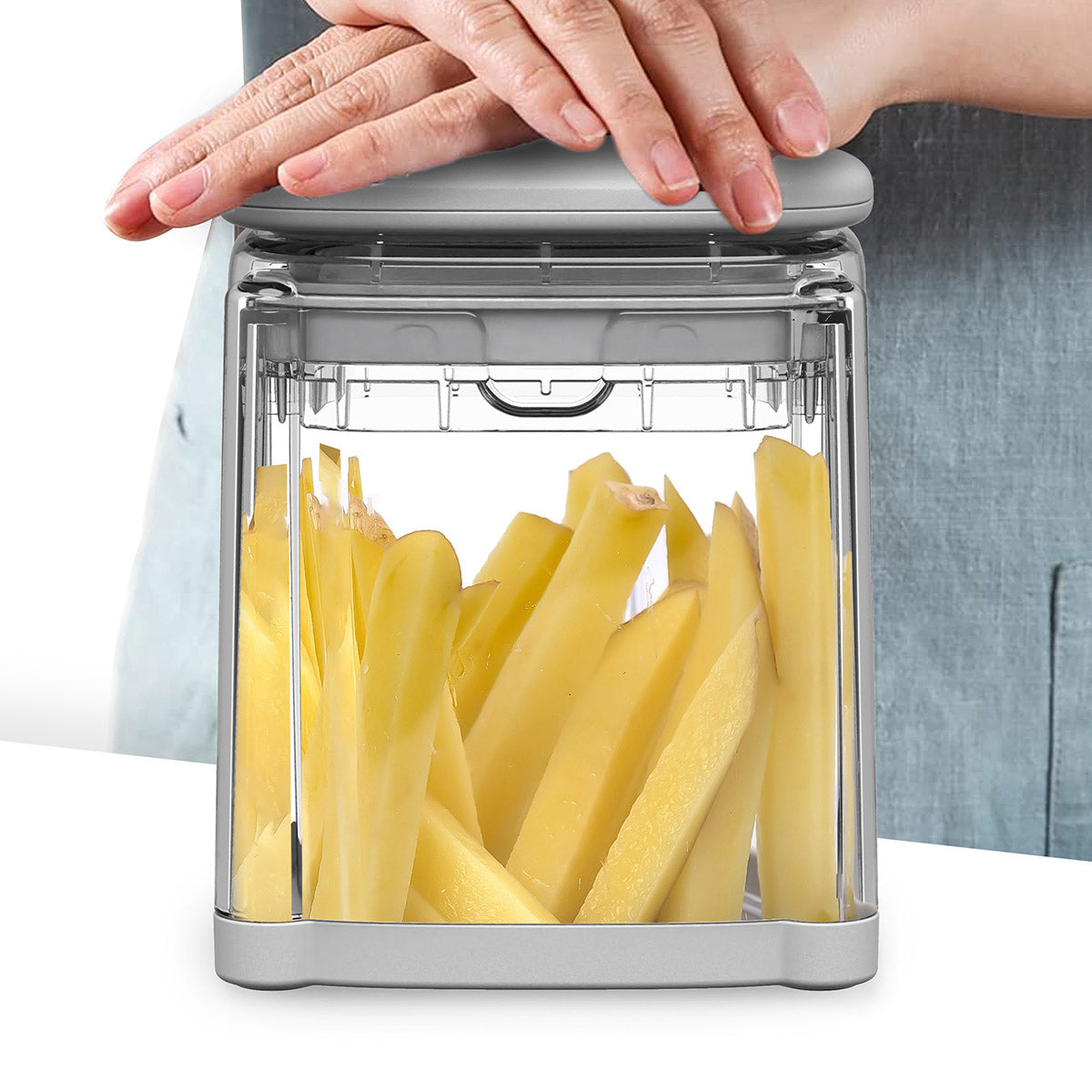 Picador de alimentos DEUS KITCHEN | 3 tipos de corte.