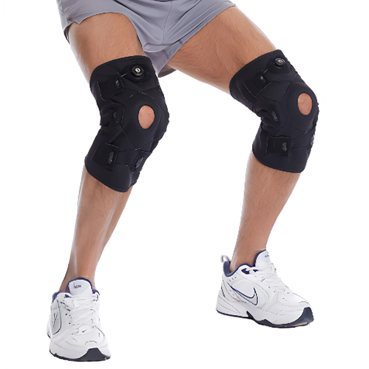 Rodillera deportiva HELSE | Compresión ajustable.