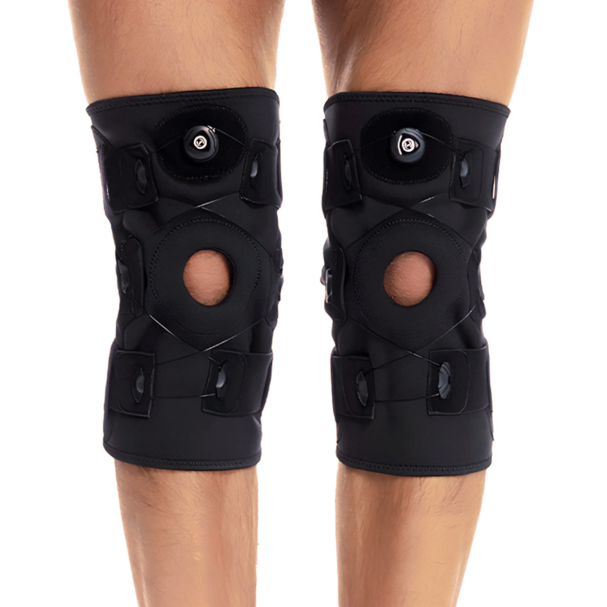 Rodillera deportiva HELSE | Compresión ajustable.