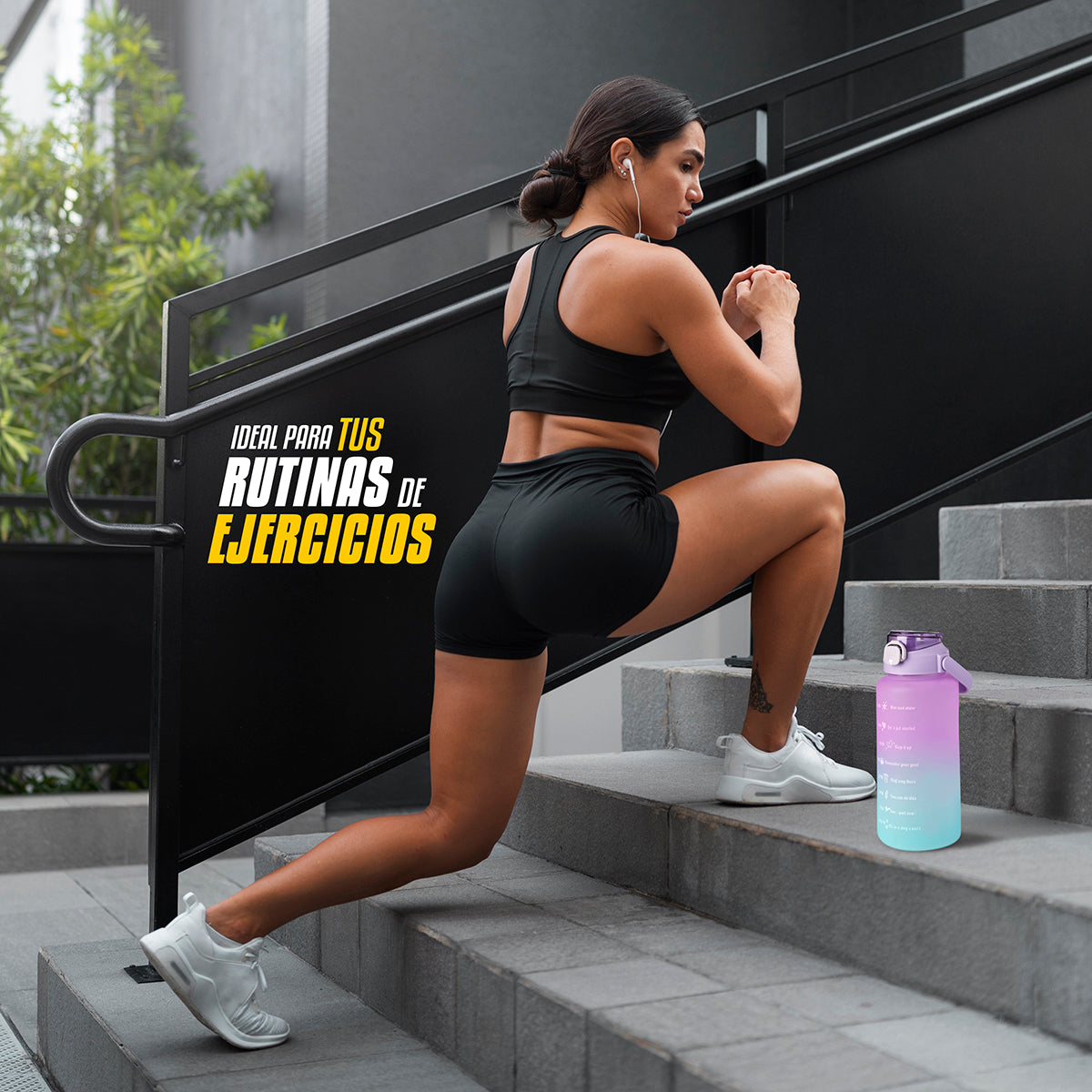 Botella motivacional | 2 L.