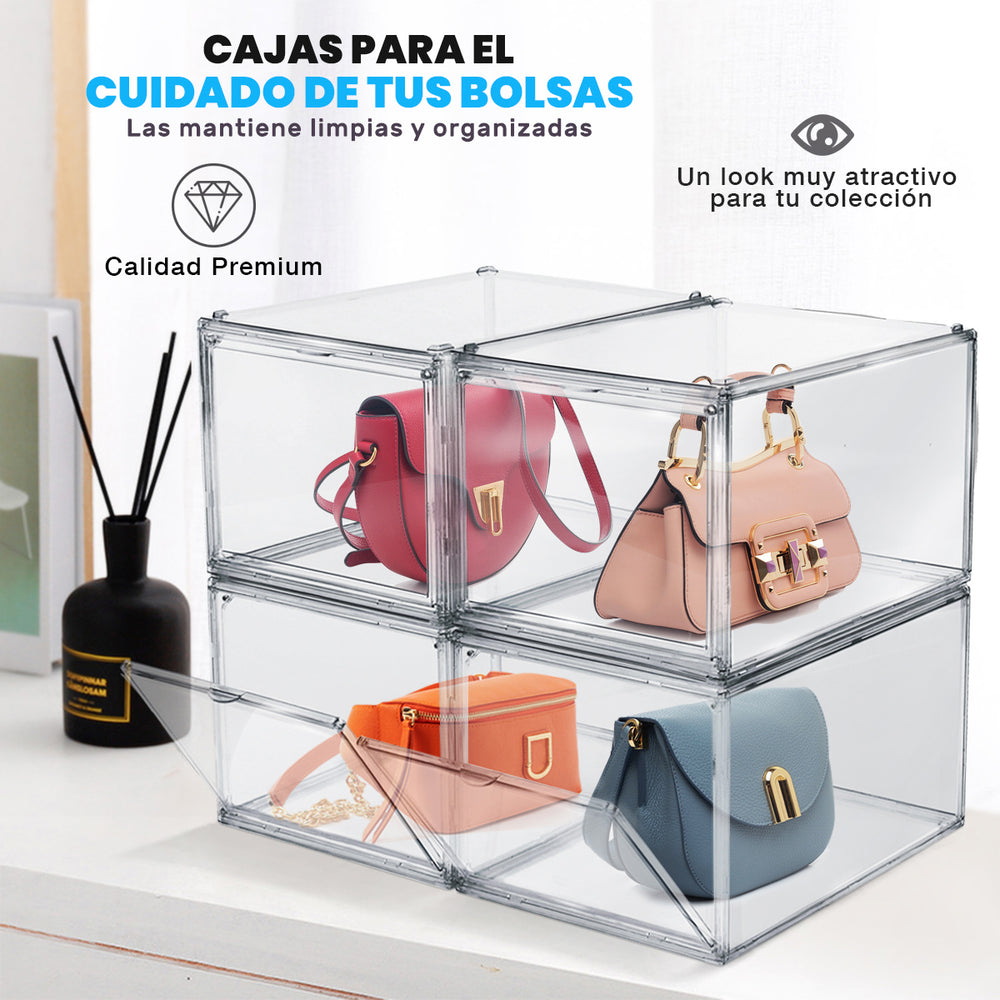 Sneakers Box Premium Zapatera Payton Set 12 piezas | Protege y exhibe tus zapatos con estilo