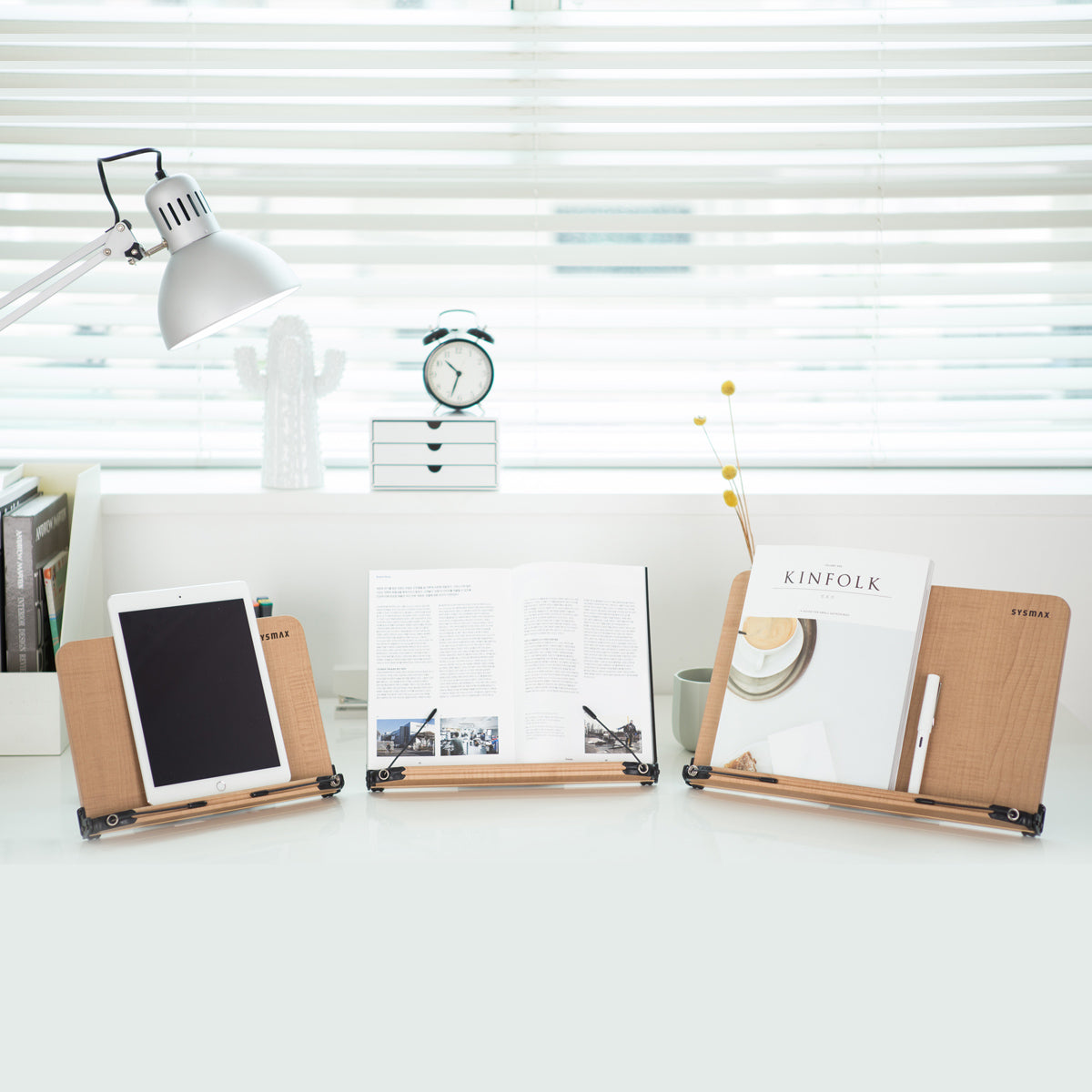 Soporte atril multiusos SYSMAX | 13 niveles de altura.