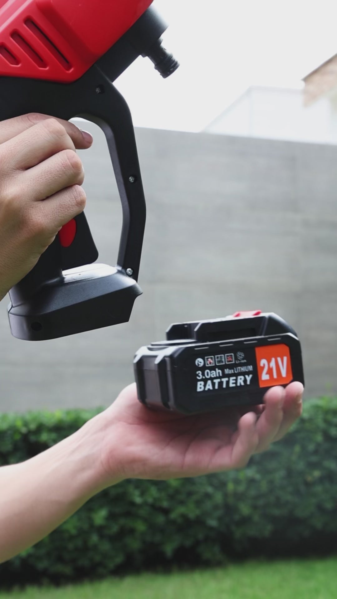 Hidrolavadora inalámbrica multiusos LO NECESITO.