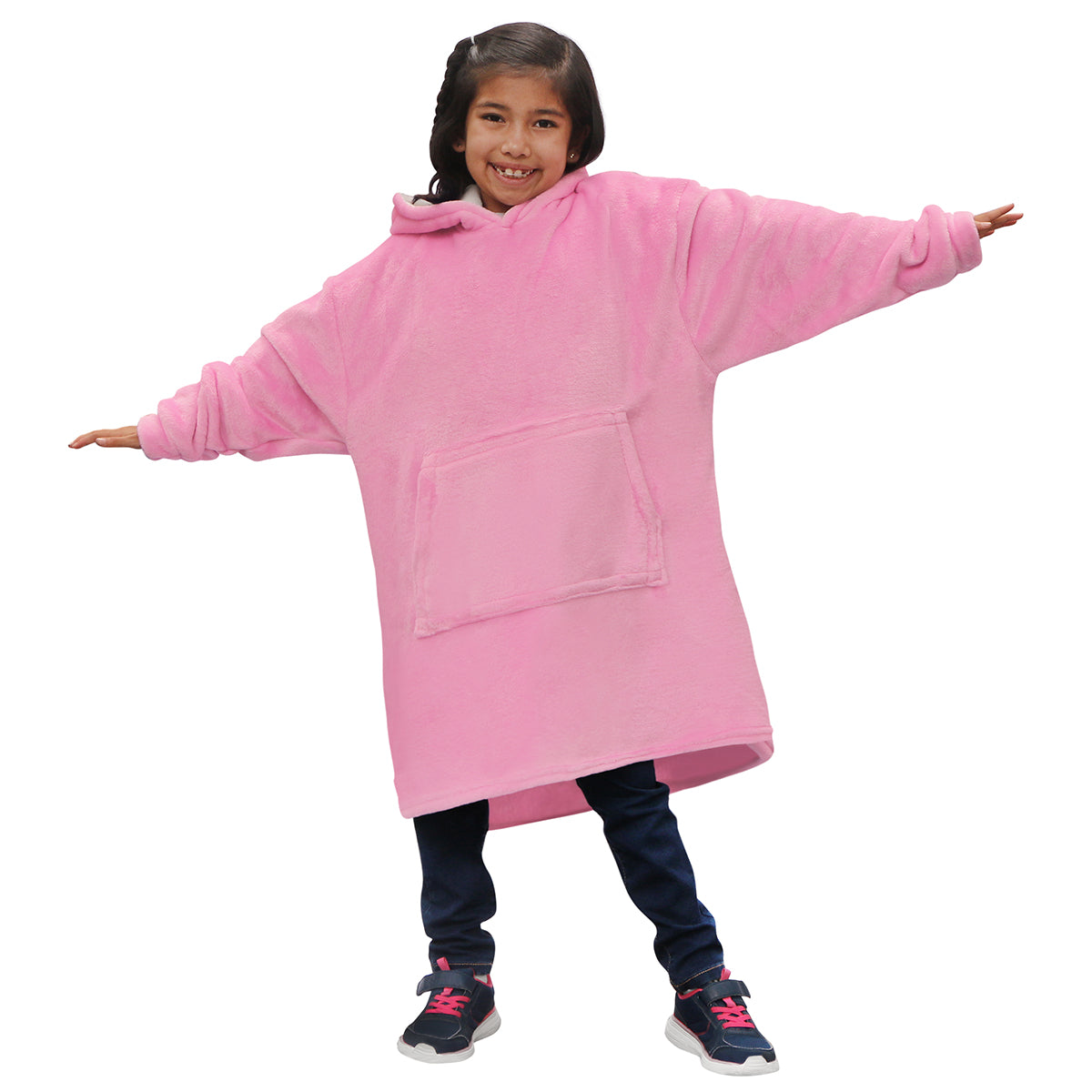 Sudadera cobija gigante para Niño Rosa claro – Lo Necesito AG BOX