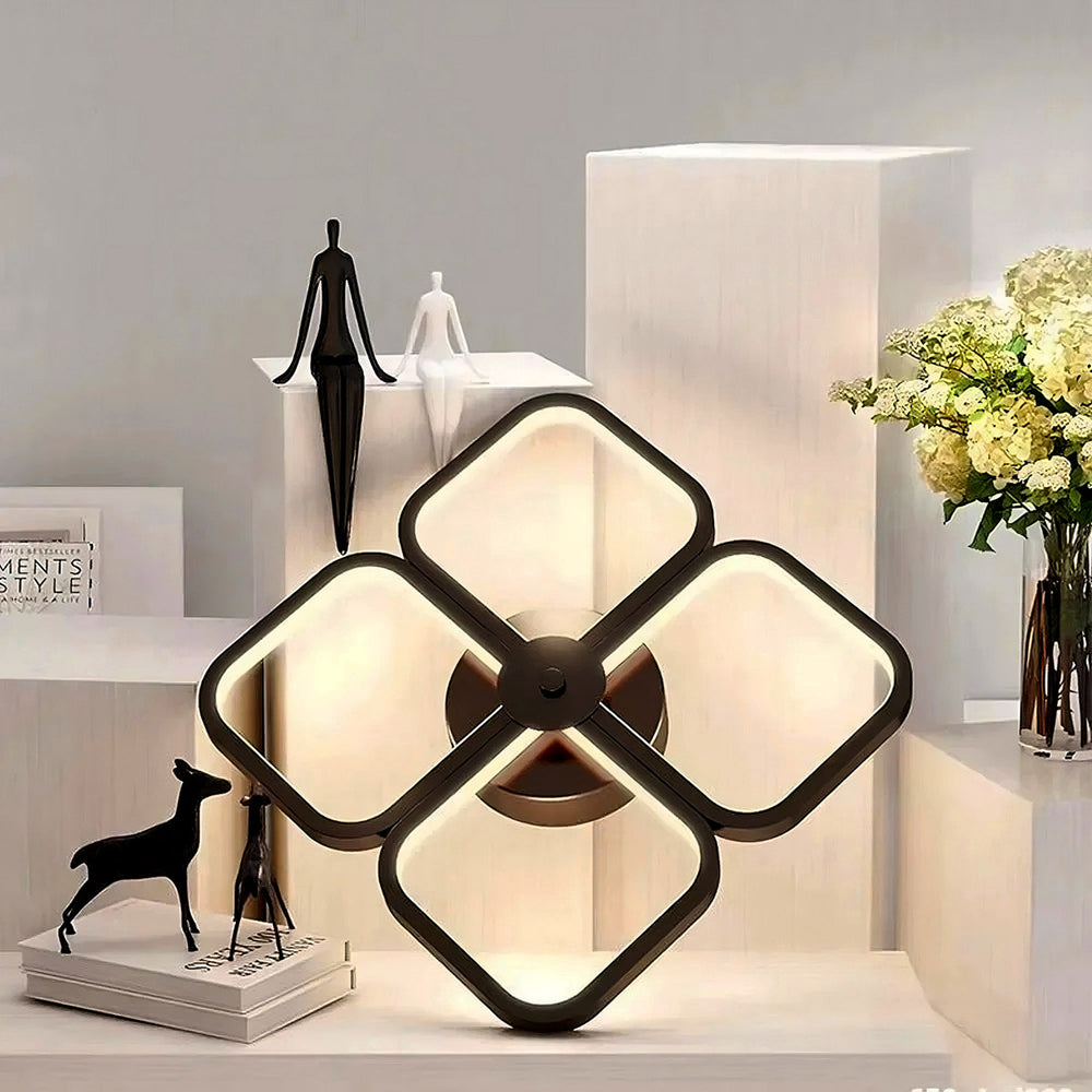 
                  
                    LÁMPARA DECORATIVA LED (cuadros) NEGRA CON CAMBIO DE LUZ
                  
                