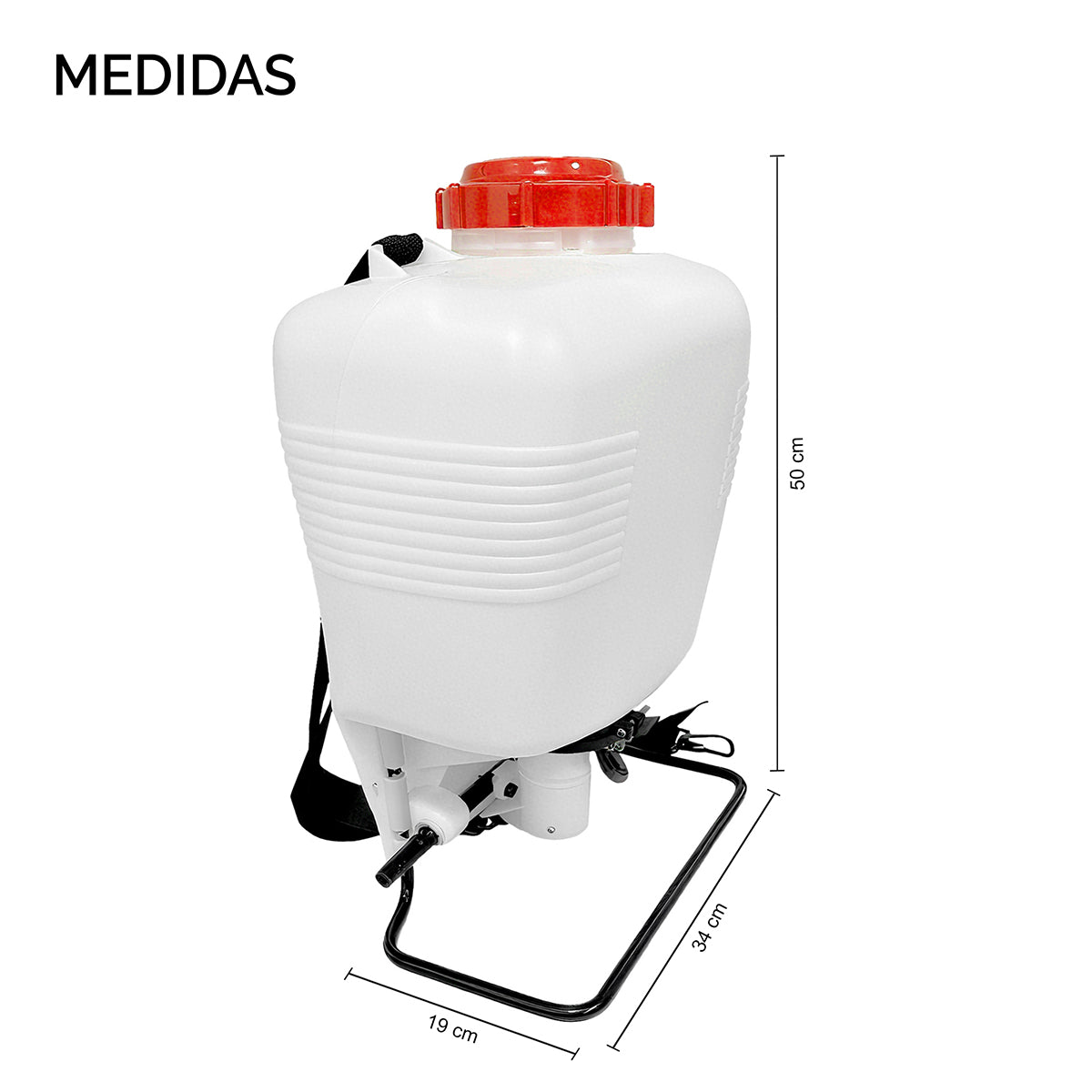 ASPERSOR NEUMÁTICO MANUAL PARA JARDÍN