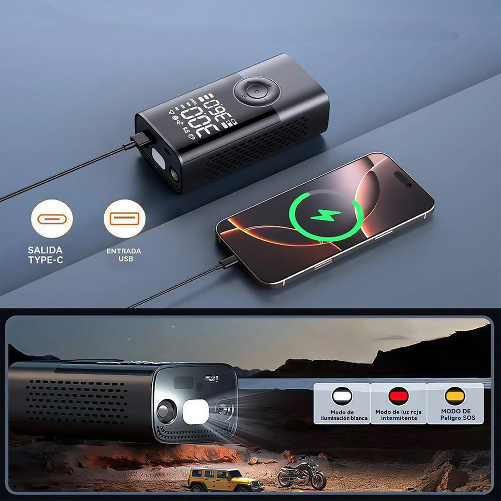 
                  
                    BOMBA INFLADORA ELÉCTRICA NEGRO
                  
                