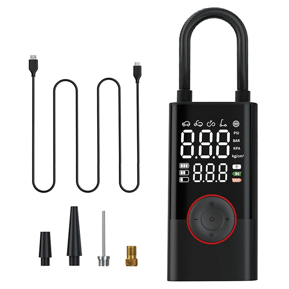 BOMBA INFLADORA ELÉCTRICA NEGRO