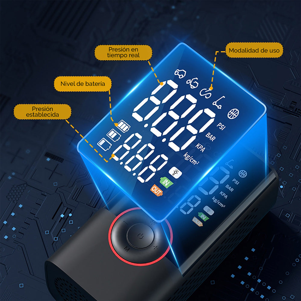 
                  
                    BOMBA INFLADORA ELÉCTRICA NEGRO
                  
                