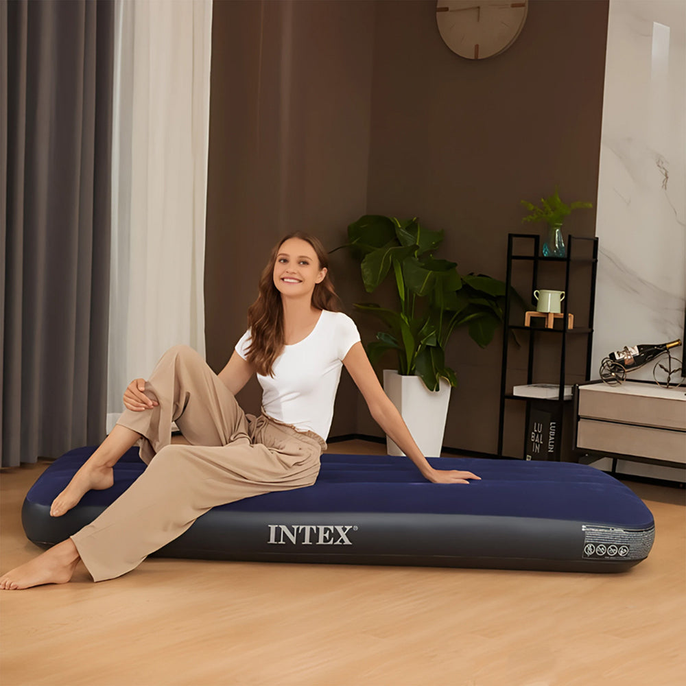 
                  
                    COLCHON DE AIRE INFLABLE CON BOMBA DE PIE AZUL
                  
                