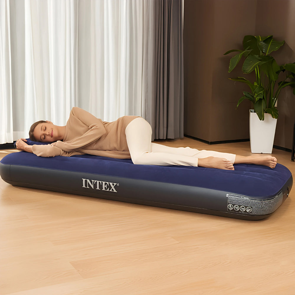 
                  
                    COLCHON DE AIRE INFLABLE CON BOMBA DE PIE AZUL
                  
                