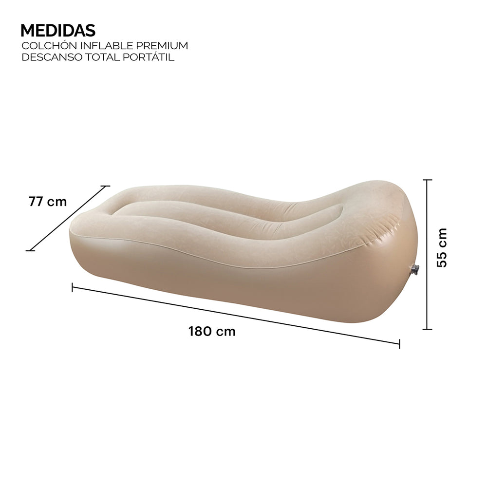 Sofá inflable portátil LO NECESITO | Bomba eléctrica.