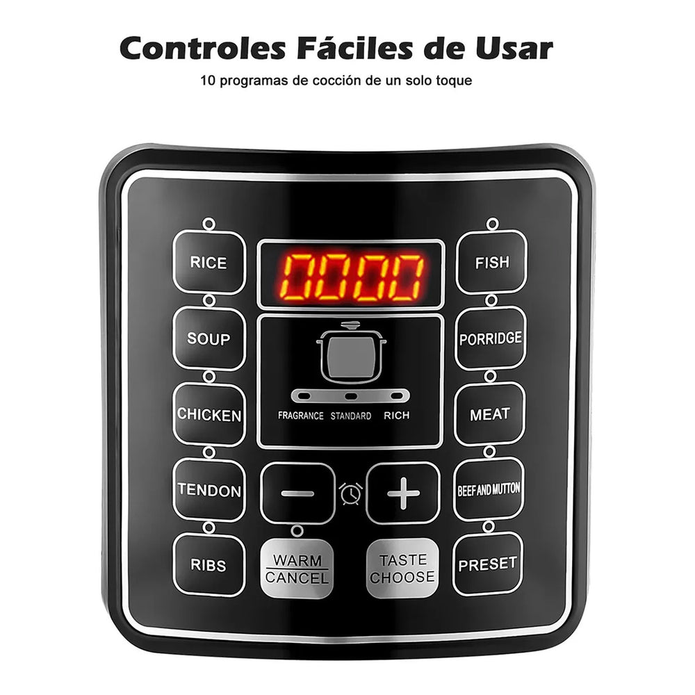 
                  
                    Olla de presión DEUS KITCHEN | Eléctrica.
                  
                