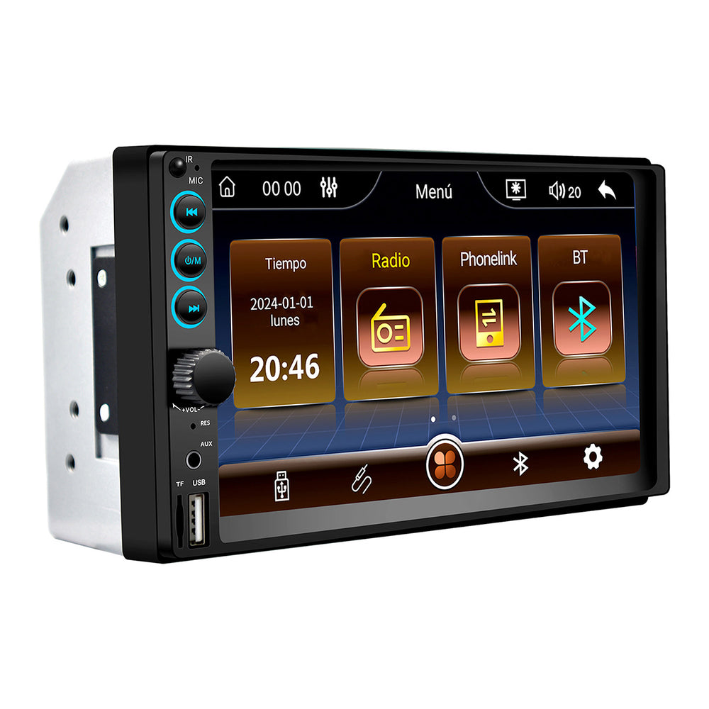 
                  
                    Reproductor táctil para auto ALPHA MOBILE | Dimensión de 7".
                  
                