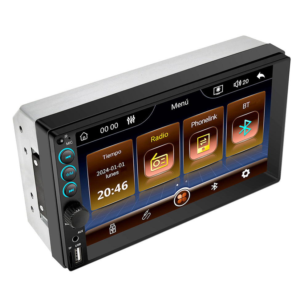 
                  
                    Reproductor táctil para auto ALPHA MOBILE | Dimensión de 7".
                  
                