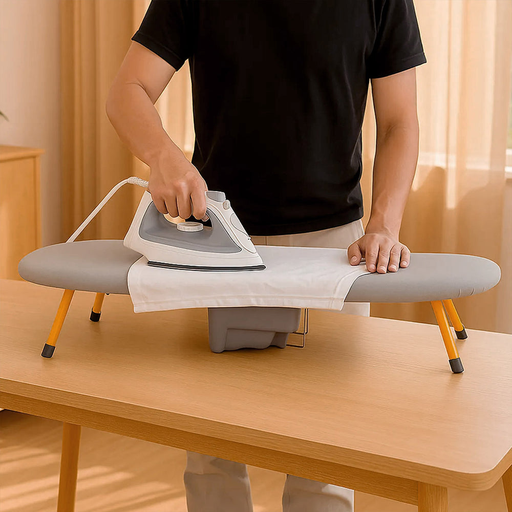 
                  
                    Tabla plegable de planchar LO NECESITO | Con soporte para plancha.
                  
                