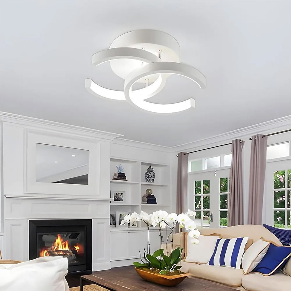 
                  
                    LÁMPARA DECORATIVA LED (Semi Haros) BLANCA CON CAMBIO DE LUZ
                  
                