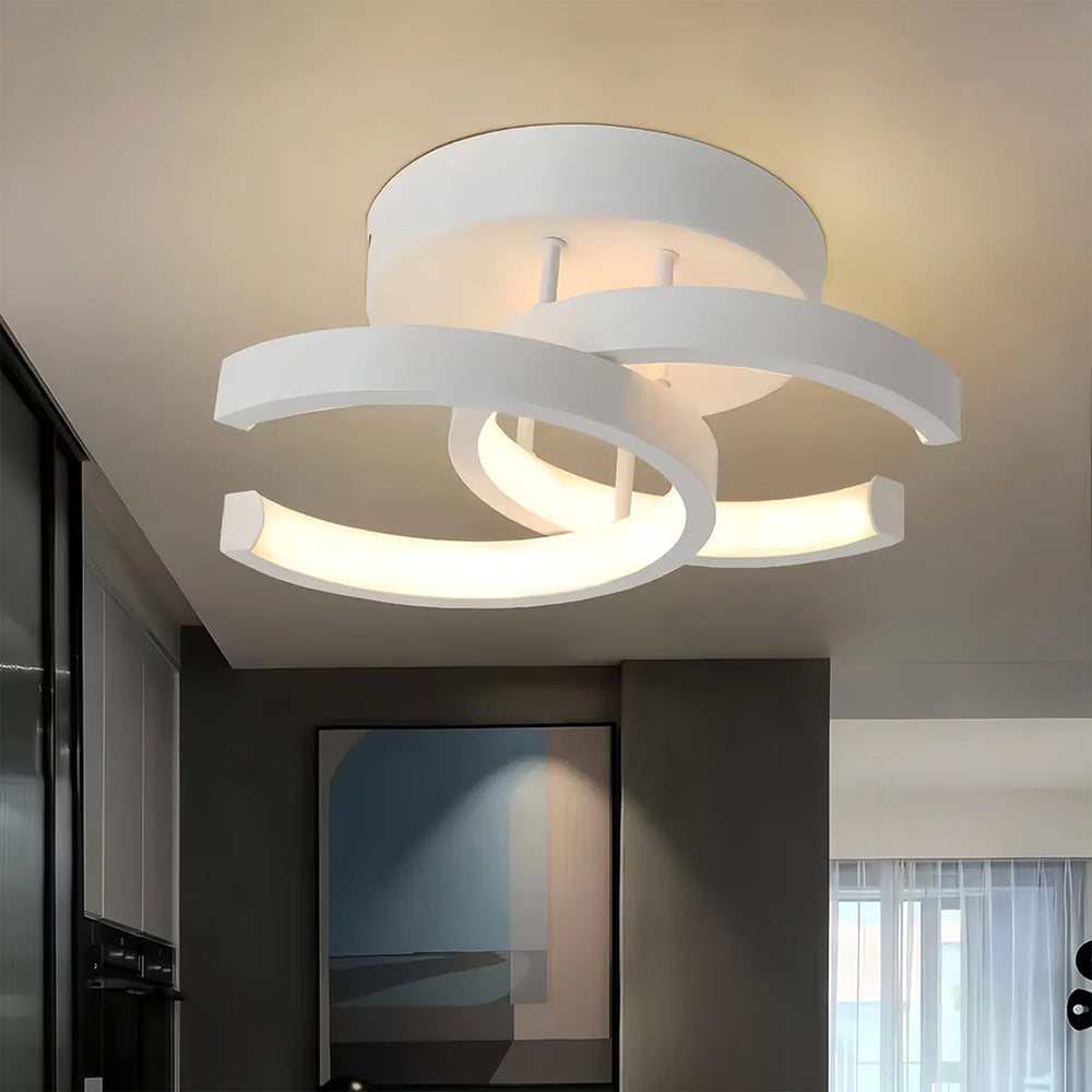 
                  
                    LÁMPARA DECORATIVA LED (Semi Haros) BLANCA CON CAMBIO DE LUZ
                  
                