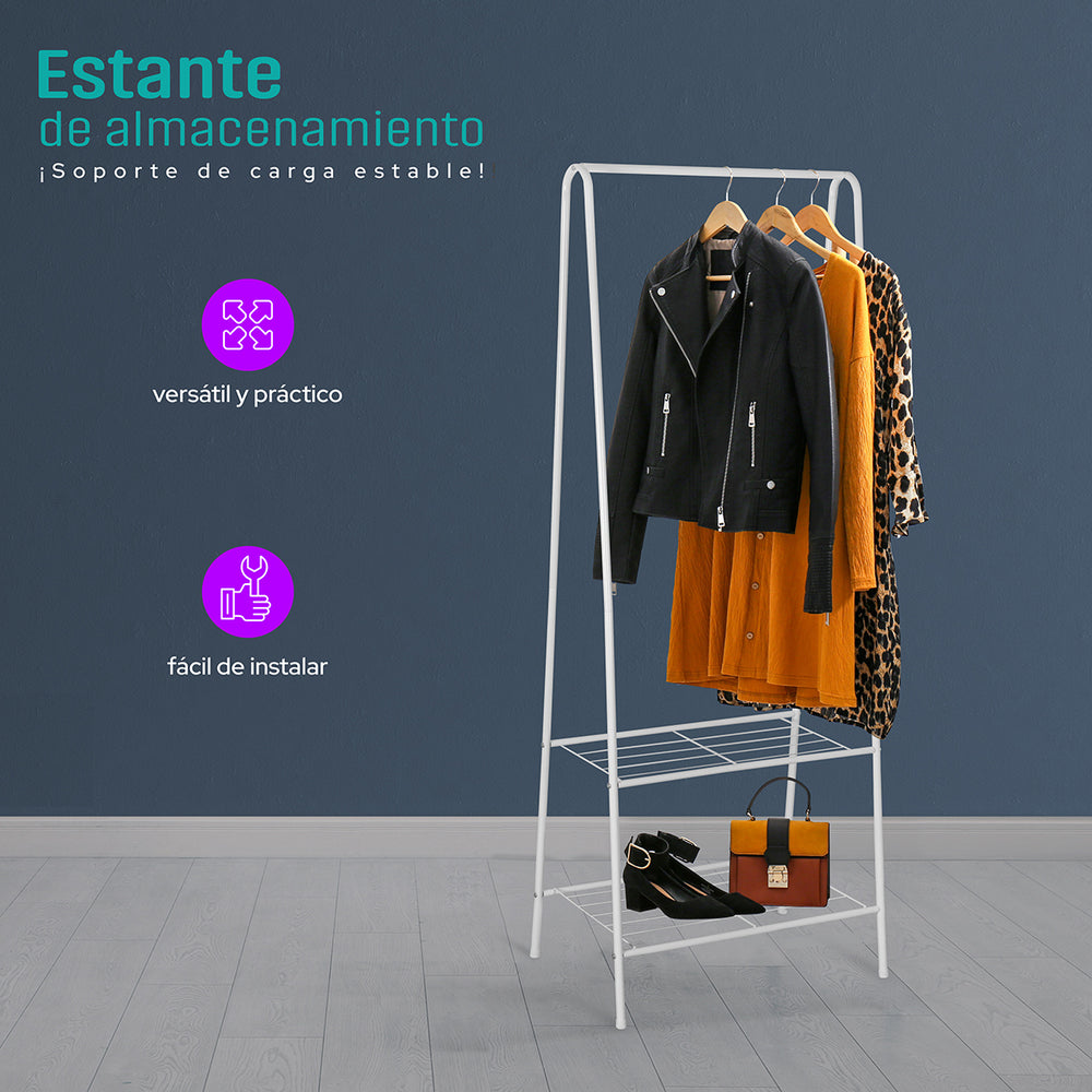 
                  
                    Perchero organizador para ropa y calzado.
                  
                