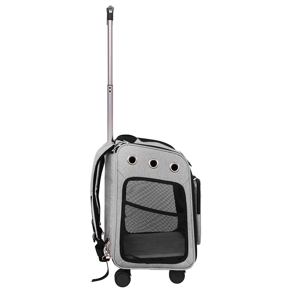 
                  
                    Mochila con ruedas para mascota I PET.
                  
                
