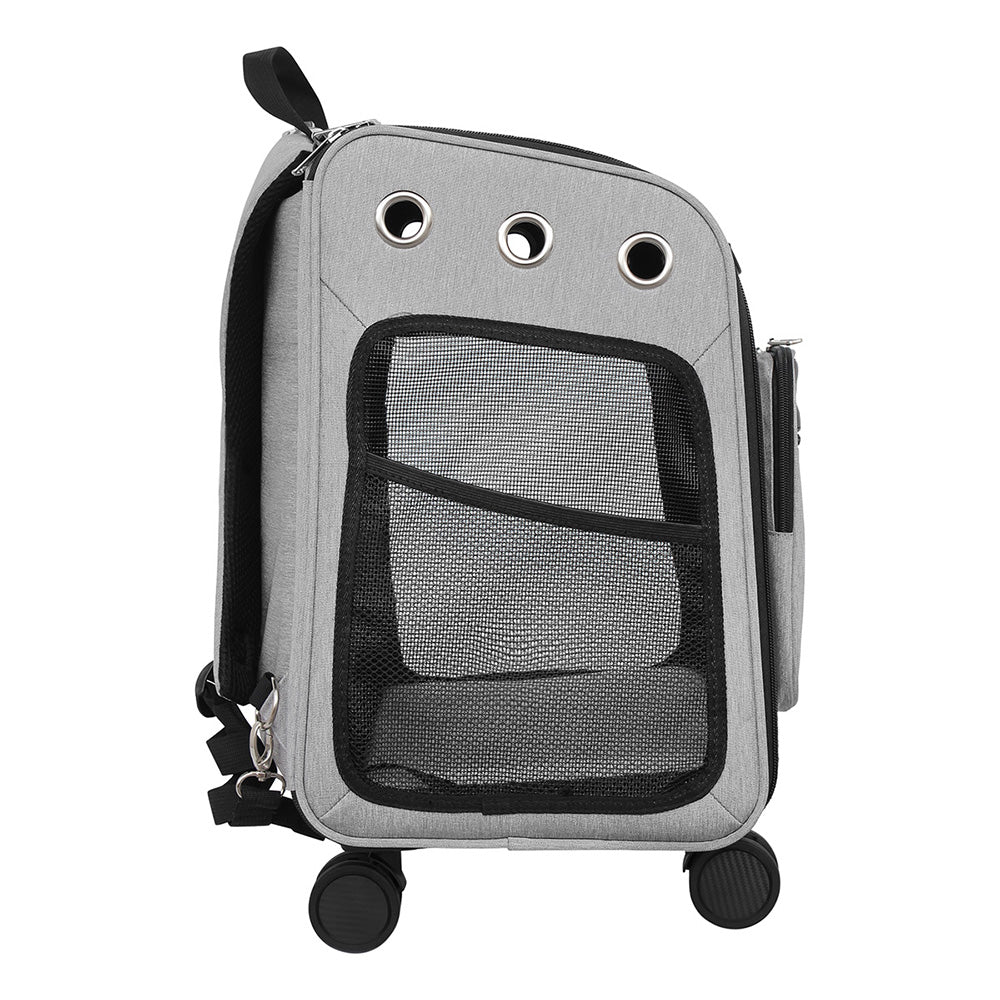 
                  
                    Mochila con ruedas para mascota I PET.
                  
                