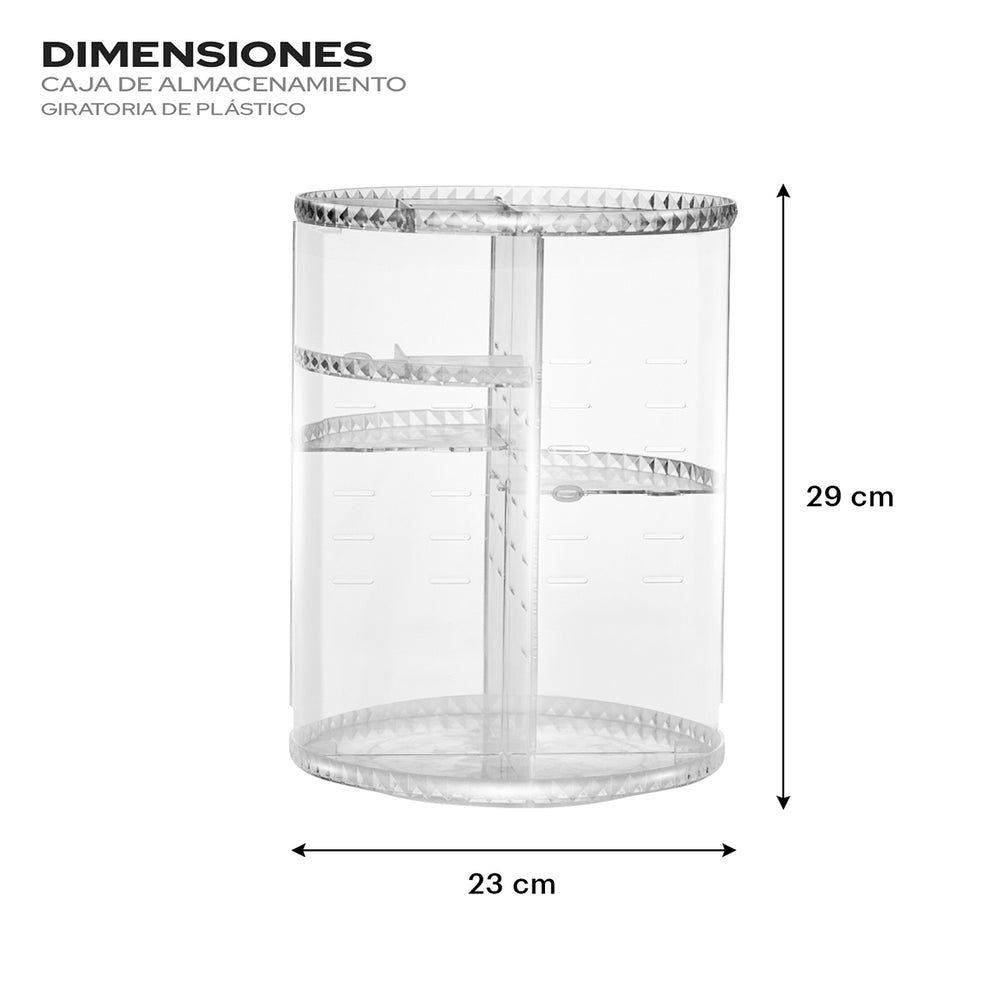 
                  
                    Organizador giratorio 360° | Maquillaje y accesorios.
                  
                