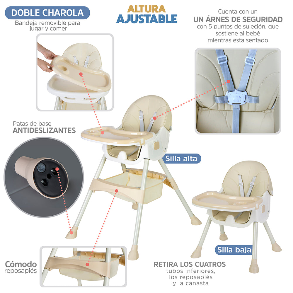 
                  
                    Silla periquera para bebé 2 en 1.
                  
                