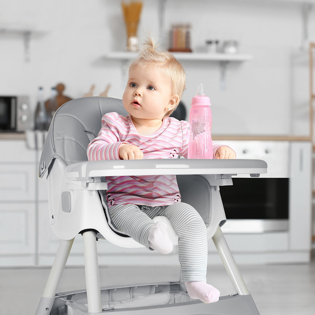 Silla periquera para bebé 2 en 1.