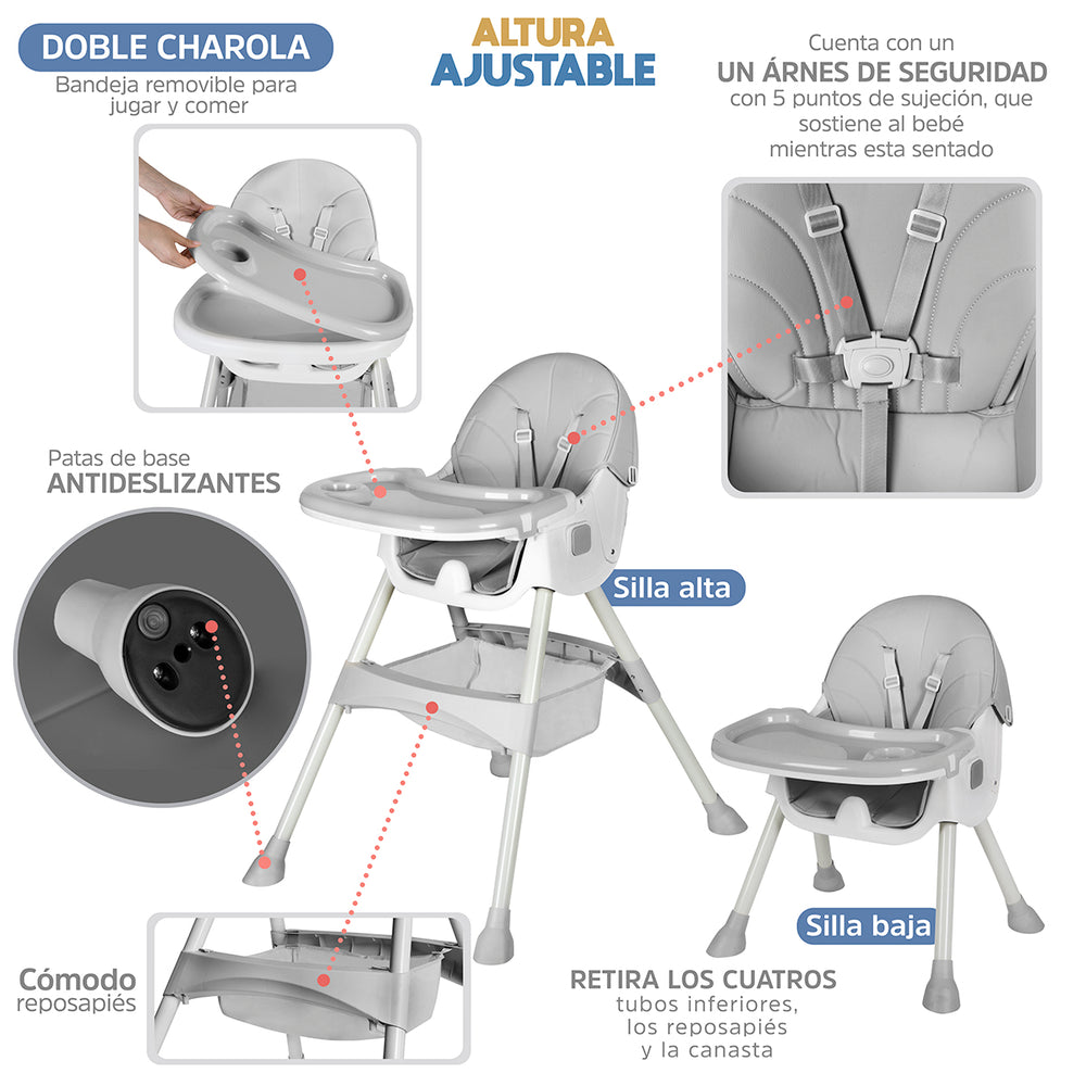
                  
                    Silla periquera para bebé 2 en 1.
                  
                