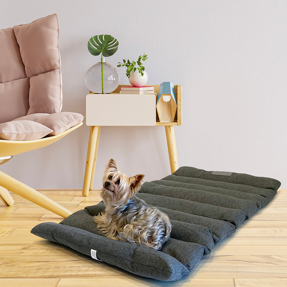 
                  
                    Cama colchoneta portátil para mascota I PET.
                  
                