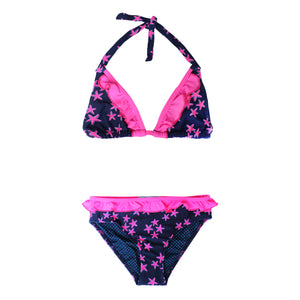 Treja de baño Bikini para niña 2 pz Estrellitas de mar