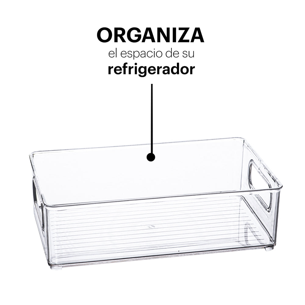 Contenedores Organizadores para refrigerador Set 4 pz