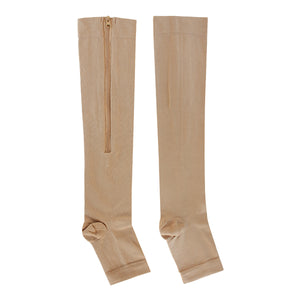 Medias de compresión con cierre (calcetín tipo Zip Sox) 2 pares – AG BOX
