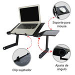 Mesa Escritorio Plegable para Laptop con Soporte para Mouse