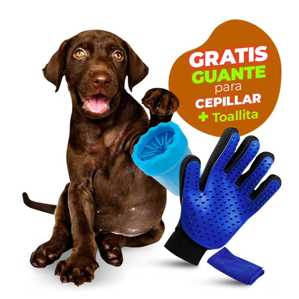 Limpiador de patas para perro dog paw cleaner