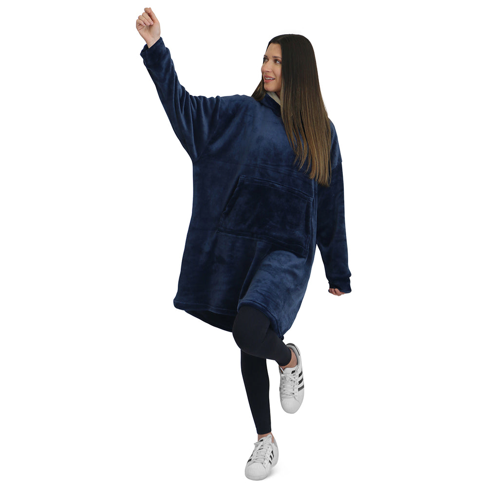 Sudadera cobija gigante AZUL