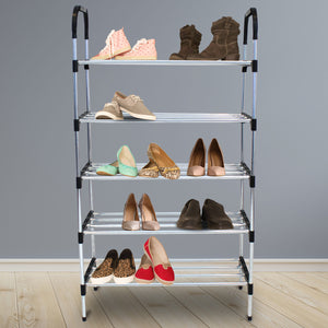 Zapatera 5 niveles organización para 15 pares de zapatos